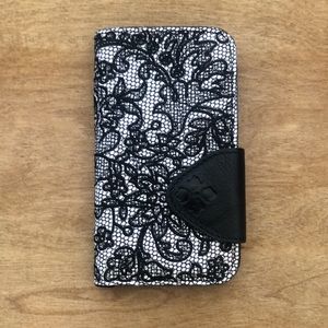NEW Patricia Nash Brenna Iphone X Chantilly Lace